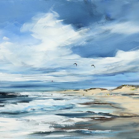 Ines Ramm, Surfspot, Acryl auf LW, 60 x 80cm