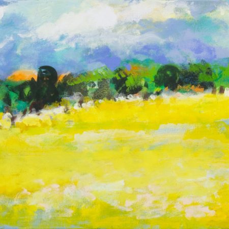 Ulrike Hansen, In Angeln, Ei-Tempera auf LW, 60 x 100cm